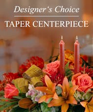 Taper Candle Centerpiece - Designer's Choice