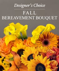 Fall Hues Bereavement Bouquet