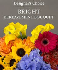 Bright Bereavement Bouquet