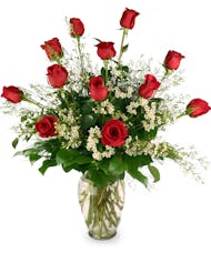 One Dozen Roses - Color Choices Available