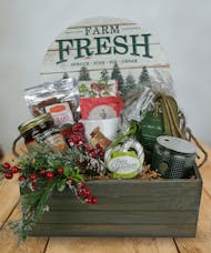 Winter Conservatory Gift Basket