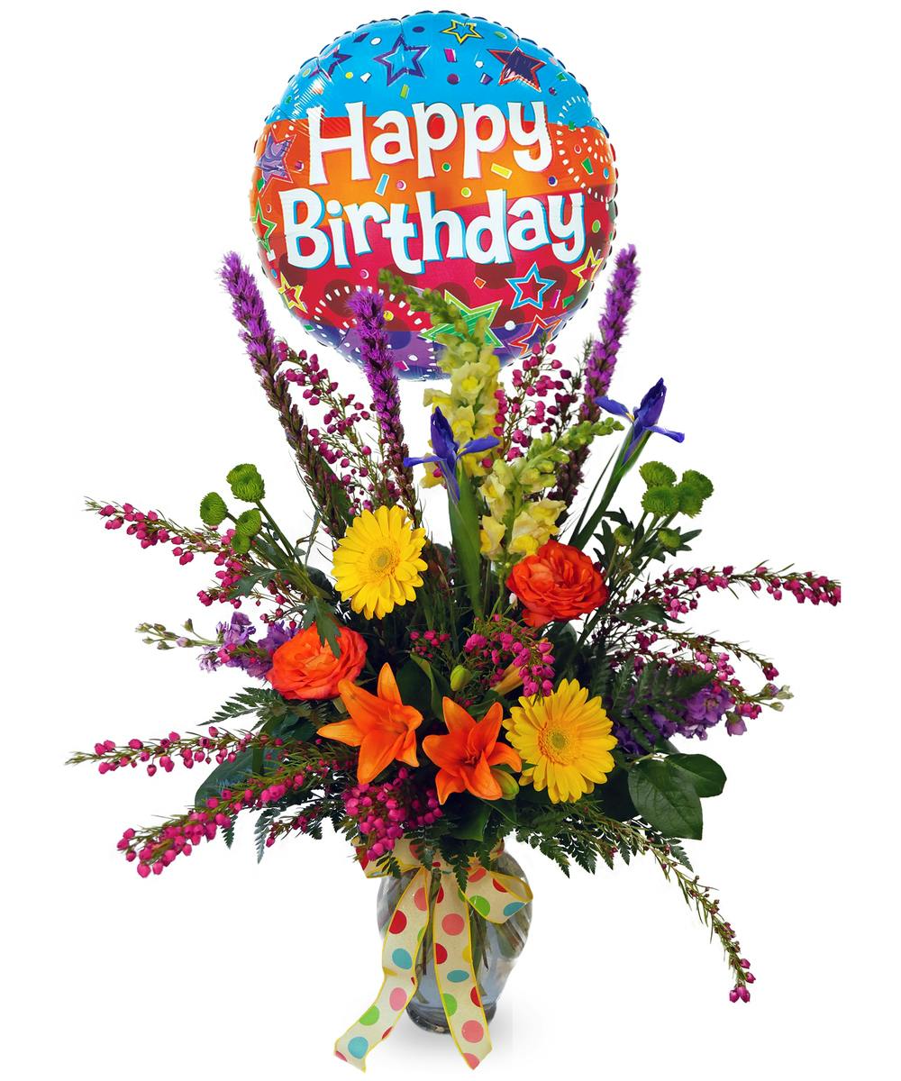 Birthday Flowers And Balloon Indianapolis Birthday Flower Delivery