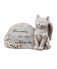 Memorial Plaque with Cat